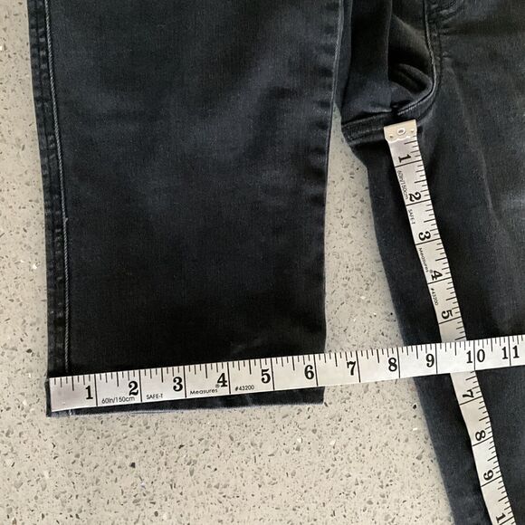 SPANX Jeans Size L Black Washed Pull On Stretch - Picture 8 of 12